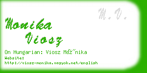 monika viosz business card